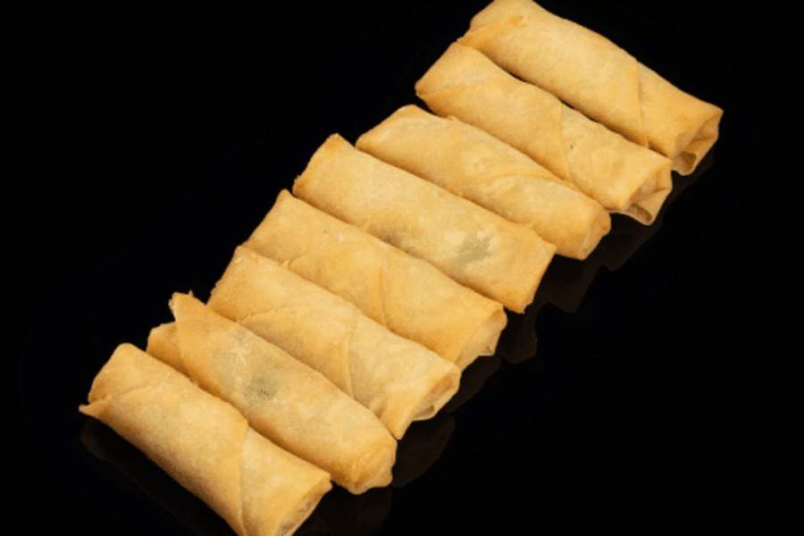 Mini Frühlingsrollen (8 Stück, vegetarisch)